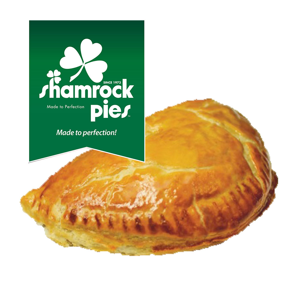 Shamrock Pie Cornish With Logo