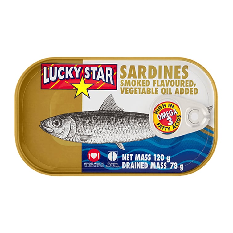 Lucky Star Sardines in Vegetable Oil 120g