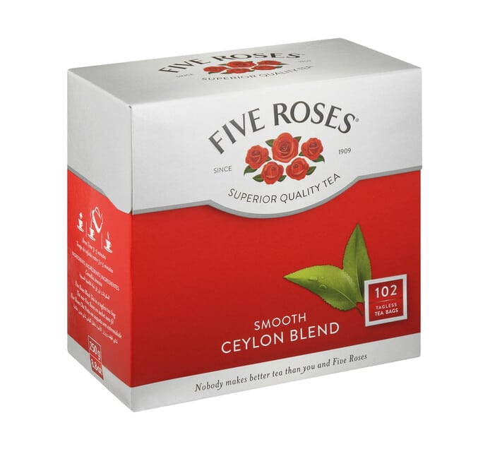 Five Roses Tea Bags 102's