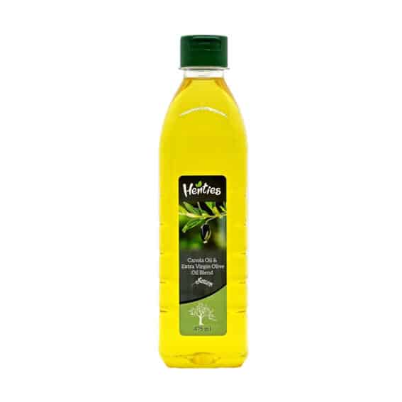Henties Canola & Olive Oil 475ml New