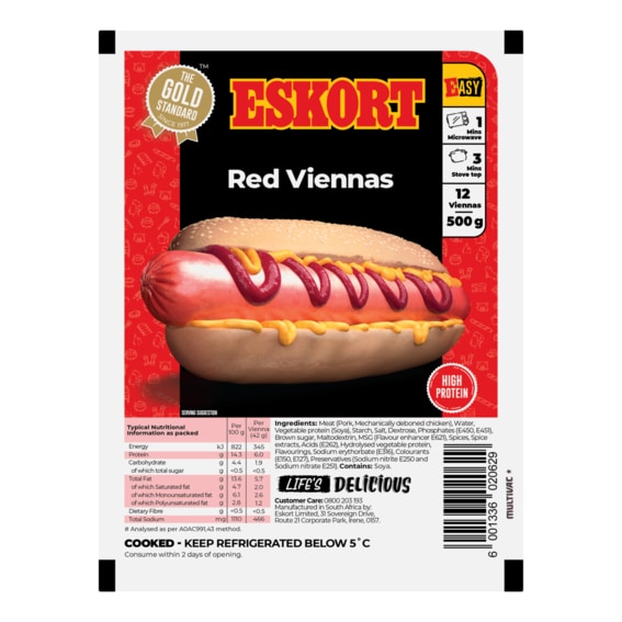 Eskort Viennas Red 500g